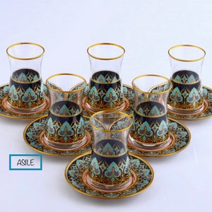 Moroccan Tea cups Set - ASILE